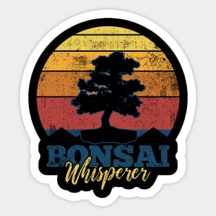 Bonsai Tree Vintage Sticker